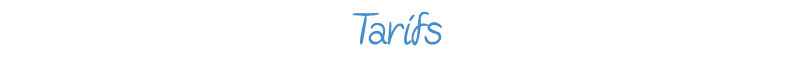 Tarifs