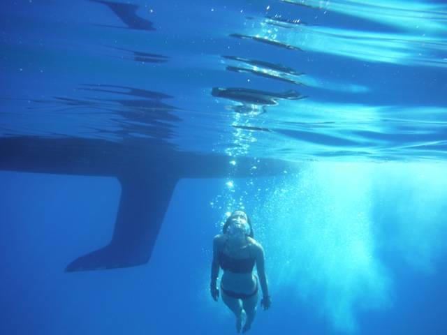 Devant la Quille du Voilier