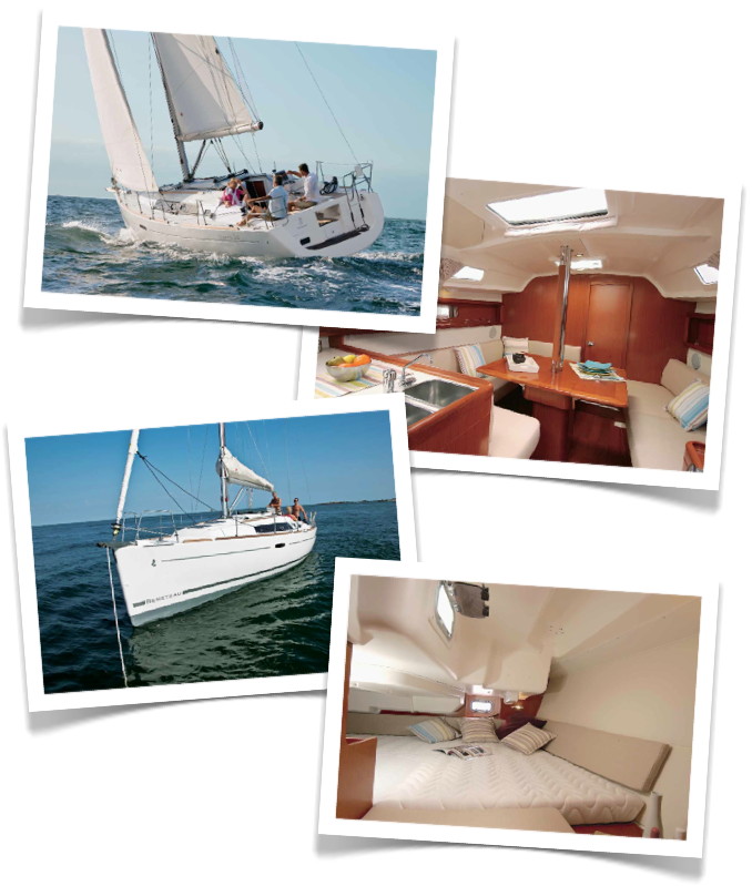 Sailboat Oceanis 34