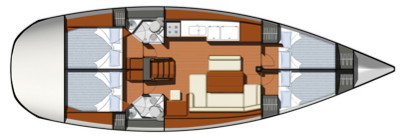 Voilier Sun Odyssey 45