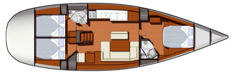 Voilier Sun Odyssey 49i